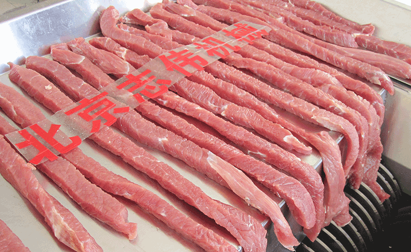 ZW-682大型切肉片、肉條機